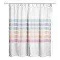 thumbnail image 1 of Creative Products Gradient Stripes 2 71x74 Shower Curtain, 1 of 2