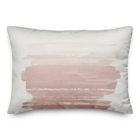 Creative Products Gradient Strokes Pink 14 x 20 Indoor / Outdoor Pillow