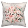thumbnail image 1 of Creative Products Grandma Floral 18x18 Spun Poly Pillow, 1 of 3