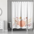 thumbnail image 1 of Creative Products Grateful Harvest Pumpkin 71x74 Shower Curtain, 1 of 2