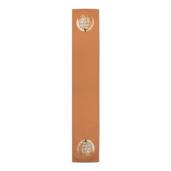 Creative Products Grateful for all at this Table 16x72 Cotton Twill Table Runner