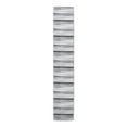 thumbnail image 1 of Creative Products Gray Abstract Beach Stripes 16x72 Poly Twill Table Runner, 1 of 3