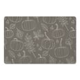 thumbnail image 1 of Creative Products Gray Fall Pattern 18 x 27 Floor Mat, 1 of 2