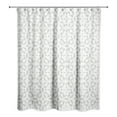 thumbnail image 1 of Creative Products Gray Intricate Circle Stack 71x74 Shower Curtain, 1 of 2