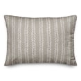 thumbnail image 1 of Creative Products Gray Petal Lines 14x20 Indoor / Outdoor Pillow, 1 of 3