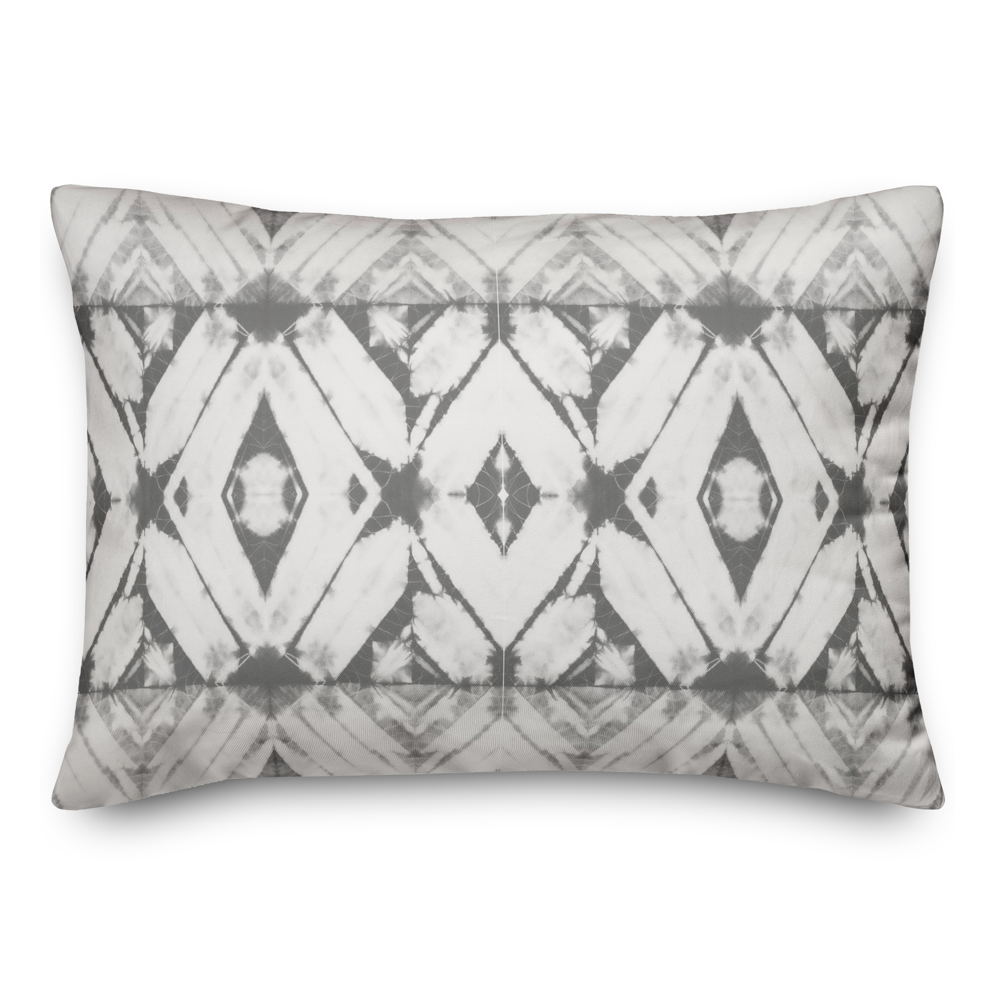 Creative Products Gray Shibori 14 x 20 Spun Poly Pillow