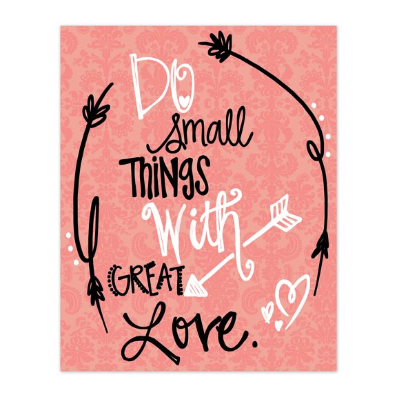 Creative Products Great Love Arrow 8x10 Canvas Wall Art