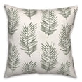 thumbnail image 1 of Creative Products Green Fern Pattern 18x18 Indoor / Outdoor Pillow, 1 of 9