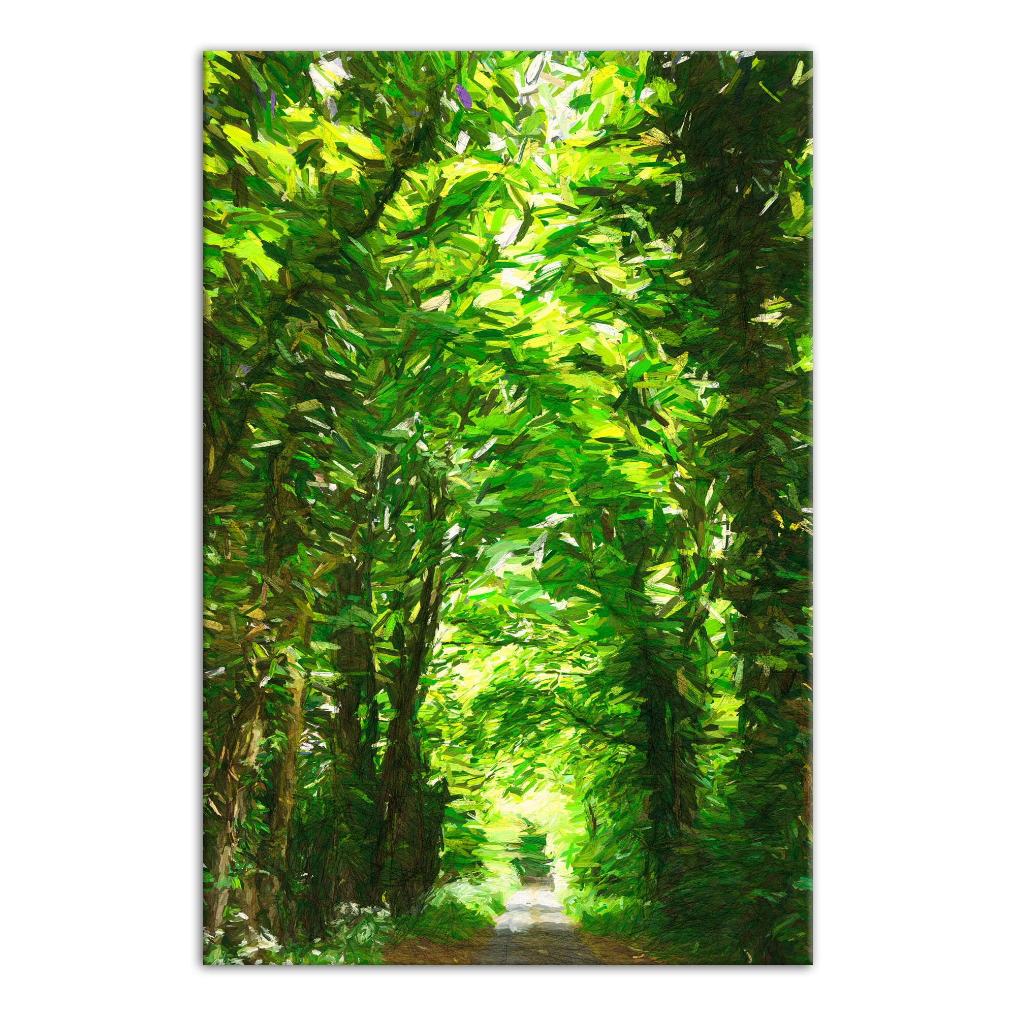 Creative Products Green Forest Path 30x40 Canvas Wall Art - Walmart.com