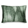 thumbnail image 1 of Creative Products Green Painted Abstract 14x20 Indoor / Outdoor Pillow, 1 of 3