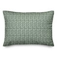 thumbnail image 1 of Creative Products Green Triangle Pattern 14x20 Indoor / Outdoor Pillow, 1 of 3