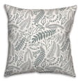 thumbnail image 1 of Creative Products Green Winter Pattern 18 x 18 Spun Poly Pillow, 1 of 3