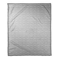 thumbnail image 1 of Creative Products Grey Aztec 50x60 Coral Fleece Blanket, 1 of 3