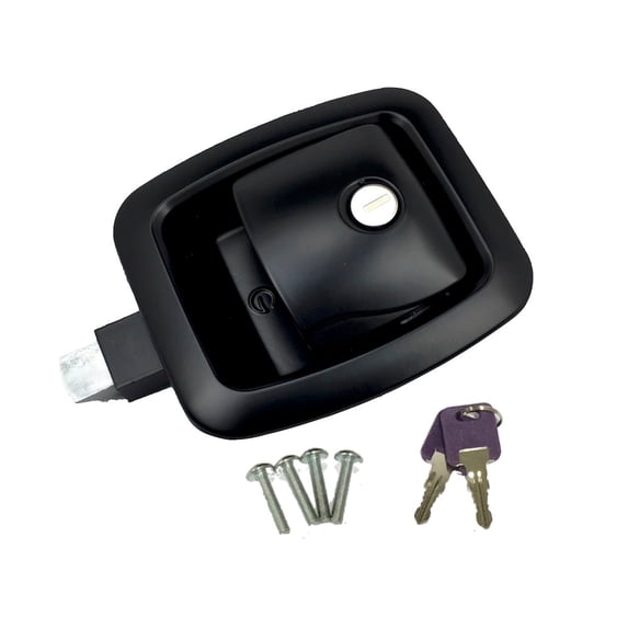 Global Link Versa Pro M Travel Trailer Baggage Lock, Southco Replacement, Black