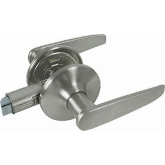 Global Link RV Non-Locking Passage Lever Brushed Nickel