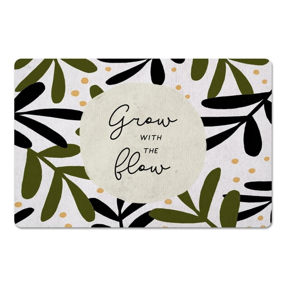 Creative Products Grow With The Flow 18 x 27 Floor Mat
