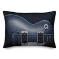thumbnail image 1 of Creative Products Guitar on Blue 14x20 Indoor / Outdoor Pillow, 1 of 3