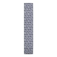 thumbnail image 1 of Creative Products Half Circle Pattern Blue 4 16 x 72 Poly Twill Table Runner, 1 of 3