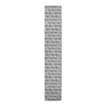 thumbnail image 1 of Creative Products Half Circle Pattern Gray 5 16 x 90 Poly Twill Table Runner, 1 of 3