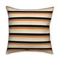 thumbnail image 1 of Creative Products Halloween Stripes 18x18 Spun Poly Pillow, 1 of 1