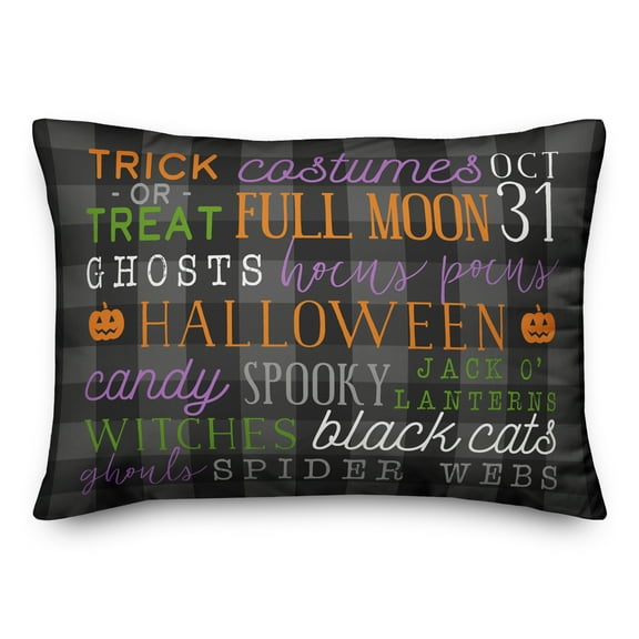 Creative Products Halloween Things 20 x 14 Indoor / Outdoor Pillow