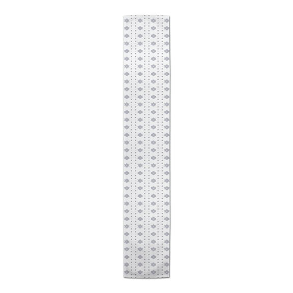 Creative Products Hand Drawn Southwest Shapes Blue 4 16 x 72 Poly Twill Table Runner