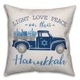thumbnail image 1 of Creative Products Hanukkah Truck 16x16 Spun Poly Pillow, 1 of 3