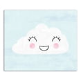 thumbnail image 1 of Creative Products Happy Cloud In Blue Sky  24x20 Canvas Wall Art, 1 of 5