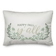 thumbnail image 1 of Creative Products Happy Fall Y'all 14x20 Spun Poly Pillow, 1 of 3