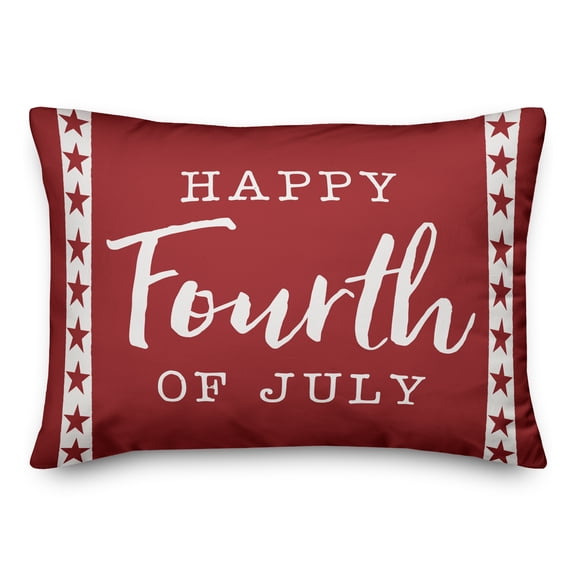 Creative Products Happy Fourth of July 14x20 Indoor / Outdoor Pillow