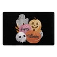 thumbnail image 1 of Creative Products Happy Halloween Whispy Ghost 18 x 27 Floor Mat, 1 of 2