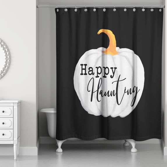 Creative Products Happy Haunting 71x74 Shower Curtain