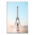 thumbnail image 1 of Creative Products Hazy Dawn Eiffel Tower 20x30 Canvas Wall Art, 1 of 5