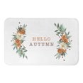 thumbnail image 1 of Creative Products Hello Autumn Fall Floral 34x21 Bath Mat, 1 of 1