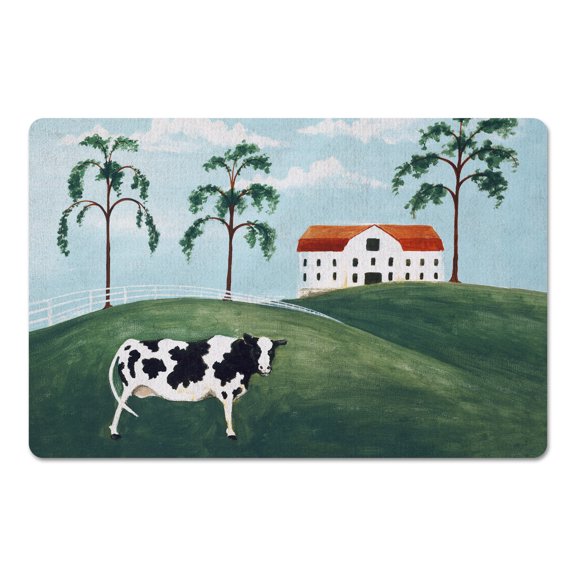 Creative Products Hello Cow 27x18 Floor Mat