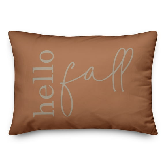 Creative Products Hello Fall Vert 20 x 14 Spun Poly Pillow