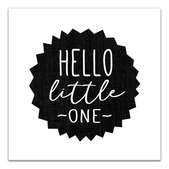 Creative Products Hello Little One 30x30 Canvas Wall Art