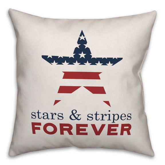 Creative Products Hello Sunshine Script Orange 18x18 Indoor / Outdoor Pillow