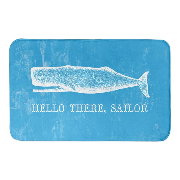 Creative Products Hello There Sailor 34x21 Bath Mat