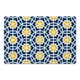 thumbnail image 1 of Creative Products Hexagon Tile Yellow 27x18 Floor Mat, 1 of 2