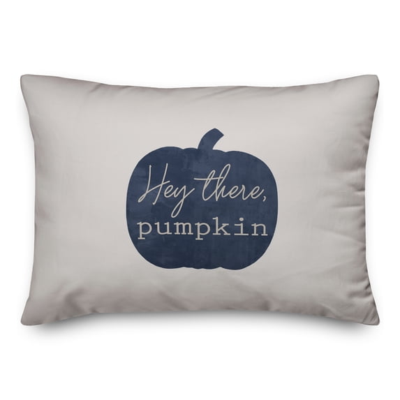 Creative Products Hey Pumpkin 20 x 14 Spun Poly Pillow