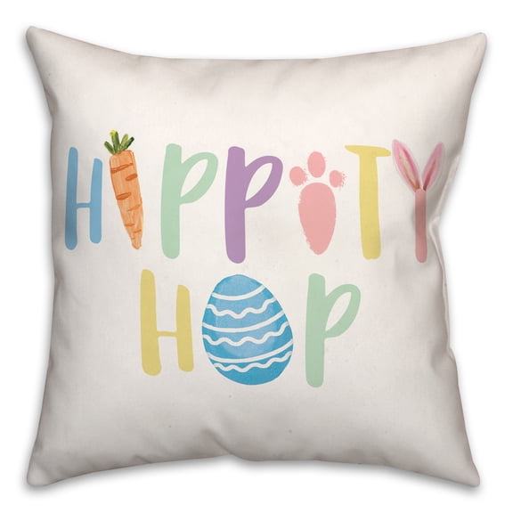 Creative Products Hippity Hop 16 x 16 Spun Poly Pillow