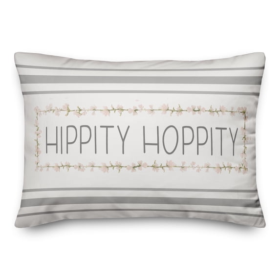 Creative Products Hippity Hoppity Pillow 14 x 20 Spun Poly Pillow