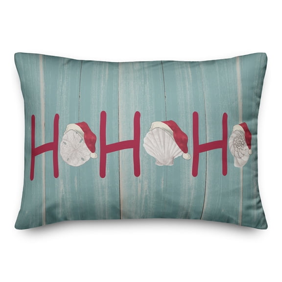 Creative Products Ho Ho Ho Seashells 14x20 Spun Poly Pillow