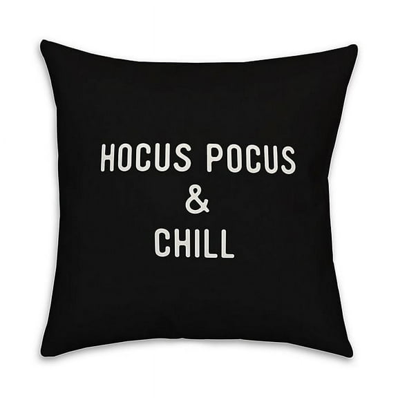 Creative Products Hocus Pocus & Chill 18x18 Spun Poly Pillow