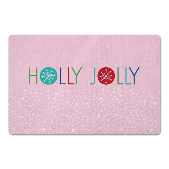 Creative Products Holly Jolly 27x18 Floor Mat