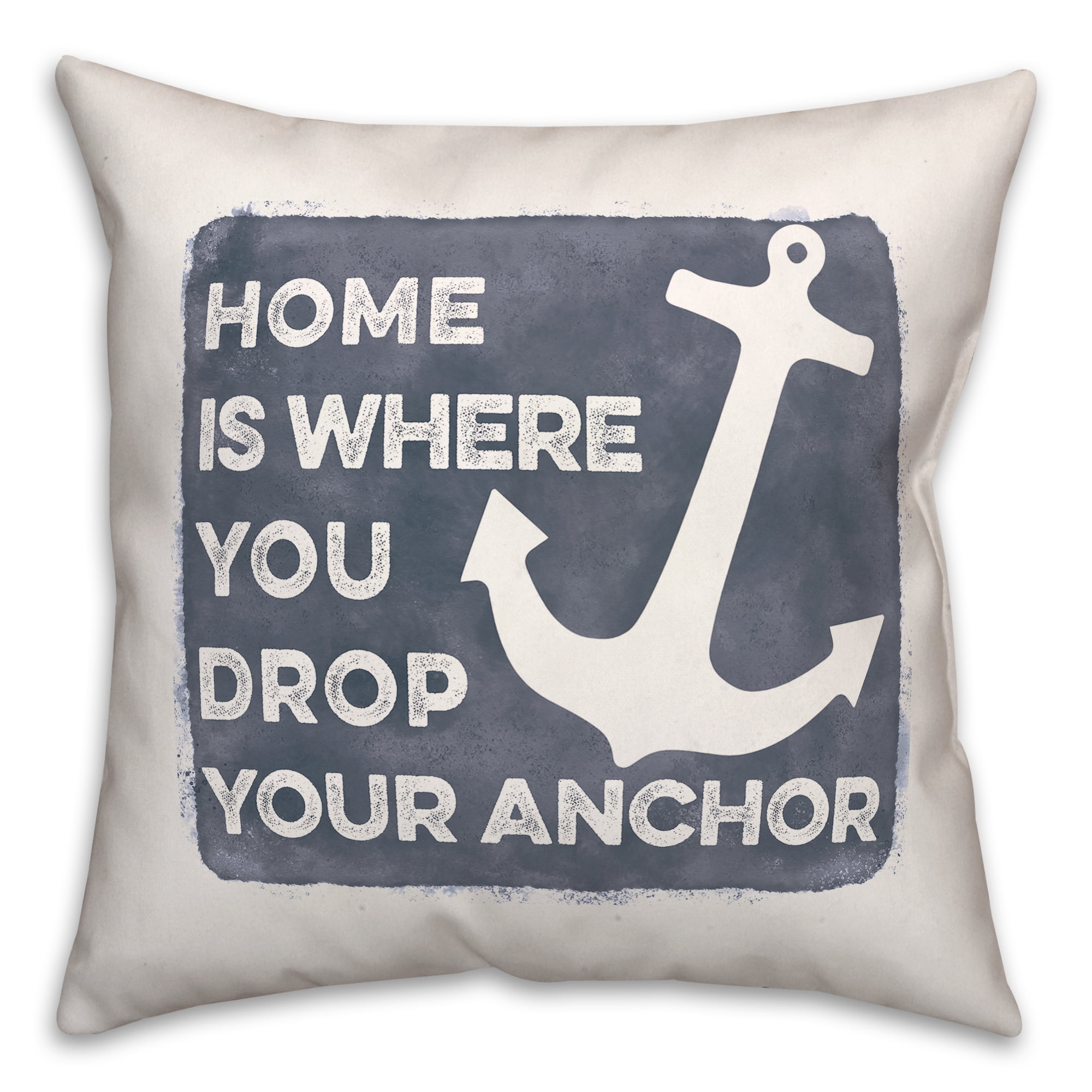 クッション・座布団 ANCHOR INC. FABRIC LOGO CANVAS CUSHION Anchor Pillow