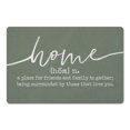 thumbnail image 1 of Creative Products Home Script Sage 27x18 Floor Mat, 1 of 1