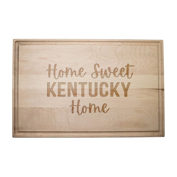 Creative Products Home Sweet Kentucky Home 17 x 11 Maple Cutting Board