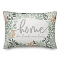 thumbnail image 1 of Creative Products Home Where Friends Become Family 14x20 Spun Poly Pillow, 1 of 3